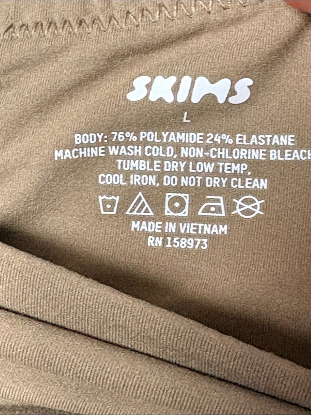 NWT Skims Fits everybody skirt size L MSRP $58 - Picture 4 of 8